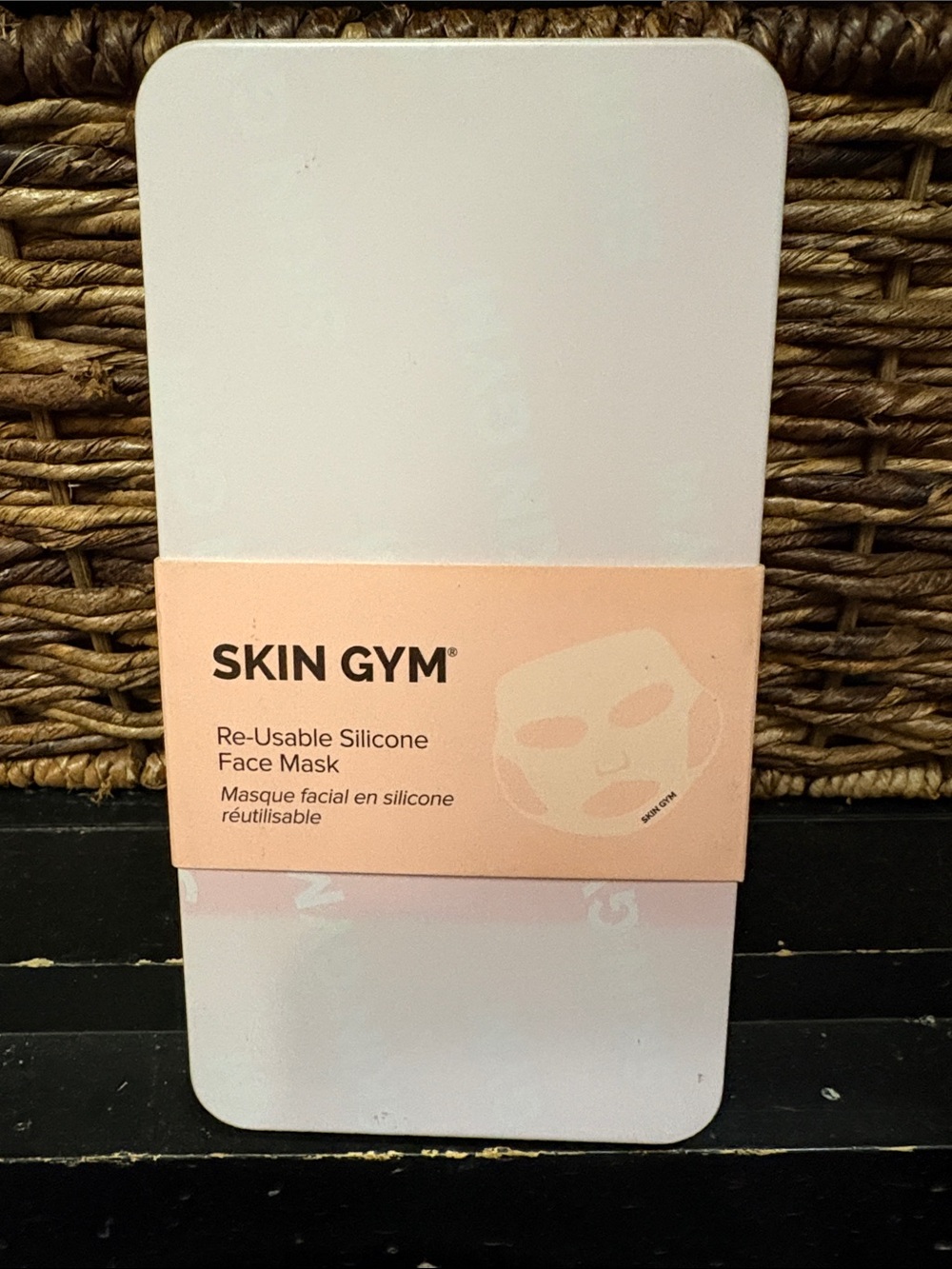Skin Gym Reusable Silicone Face Mask — Peach